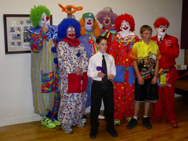 Clowning at the 2007 CSSC Christmas Party